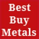 Best Buy Metals Logo on Red Background