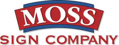 Moss Sign Company Logo on White Background